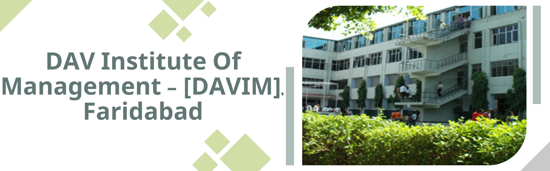 DAV Institute Of Management - [DAVIM], Faridabad